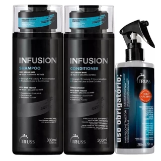 Kit Truss Infusion + Uso Obrigatorio Home Care 3 Produtos