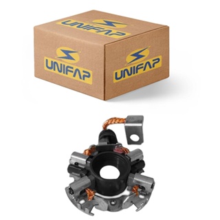 Porta Escova Motor Partida Fiat Palio Siena Uno 12V Unifap