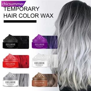 CHCS Cera Coloração Temporária Para Cabelos Estilo Durável Natural Fofa Colorida Descartável S9W7