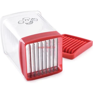 Cortador Multifuncional Copos Aço Inoxidável Morangos Cortadores Banana Rápidos Frutas Ferramenta Vegetal Fácil