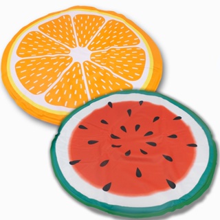 Almofada Gelada Frutas Pet 60cm 100% Gel Refrescante para Cachorro