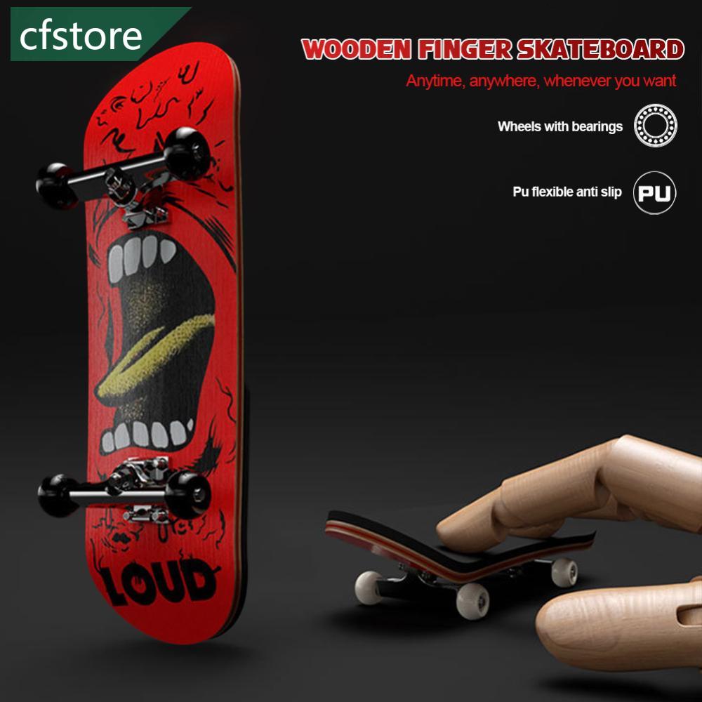 2 Pcs Dedo Mini Skateboard  dedo com ferramentas Pro Fingerboard e  almofada Pu antiderrapante,Jogo interativo skate estilo livre para  treinamento escala dedos, Nanyaciv : : Esporte