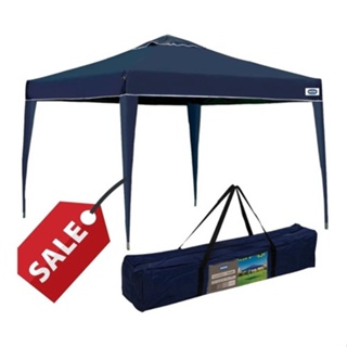 Tenda De Praia Sanfonada Gazebo 3x3 Articulado Pé Aluminio