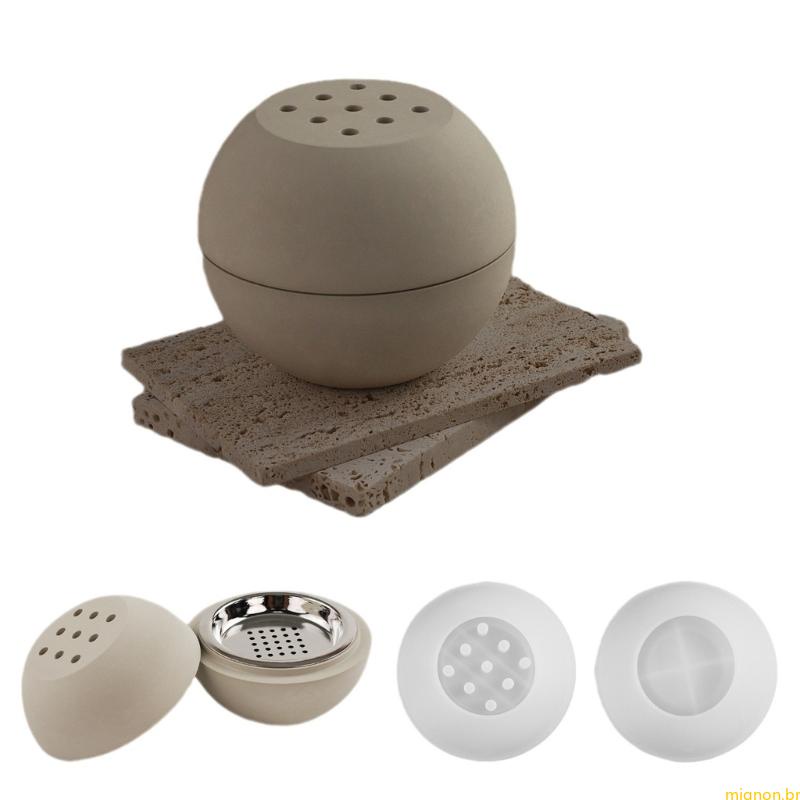 Crystal Exploy Resin Moldes Resina Incensos Queimadores Cimento Molde ...