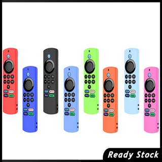 Capa Protetora De Controle Remoto Em Silicone Zevaret Compatível Para Fire Tv Stick Lite Com Alexa Voice Remote (2o