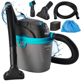 Aspirador Pó e Água Potente 1400w Soprador Pequeno Portatil Barril 5,5L Wap