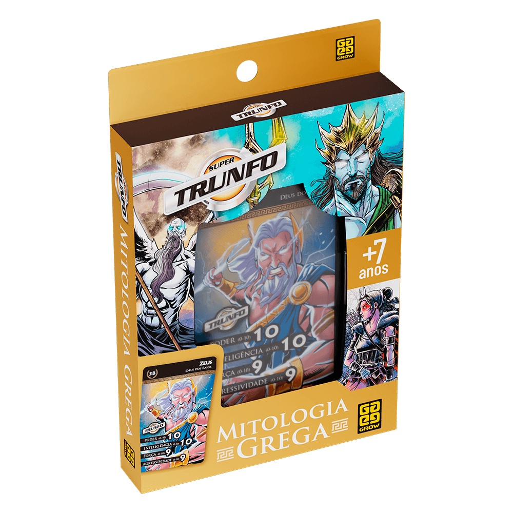 Jogo Super Trunfo Mitologia Grega
