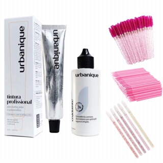 Tintura e Oxidante para Sobrancelhas Barba e Pele Urbanique Livre ppd