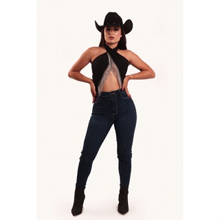 Calça Jeans Bordada Texas Ranch Jeans em Promoção na Shopee Brasil 2024