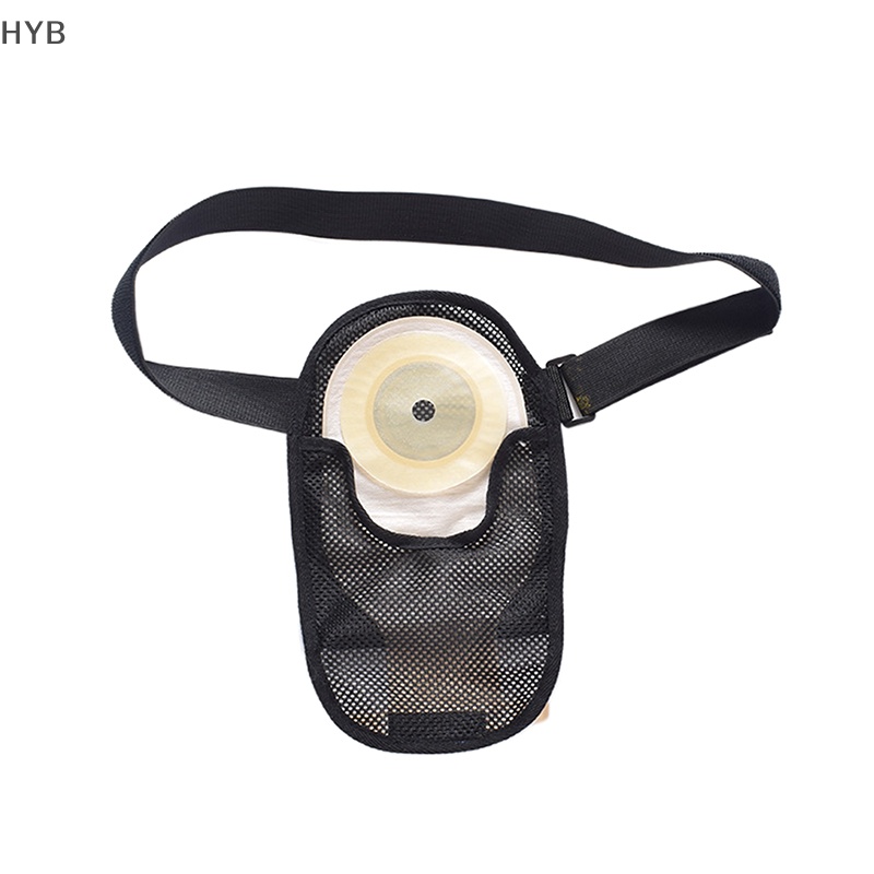HYB 1Pcs Capa Protetora De Colostomia Portátil Lavável À Prova D'água De Correia Ajustada Ostomia Bolsa HY