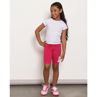 Bermuda Infantil Ciclista Disney Estampa Marie Rosa