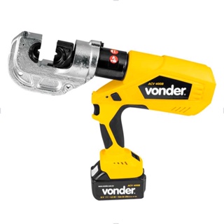Alicate Crimpador Hidráulico a Bateria 18V ACV 400B Vonder