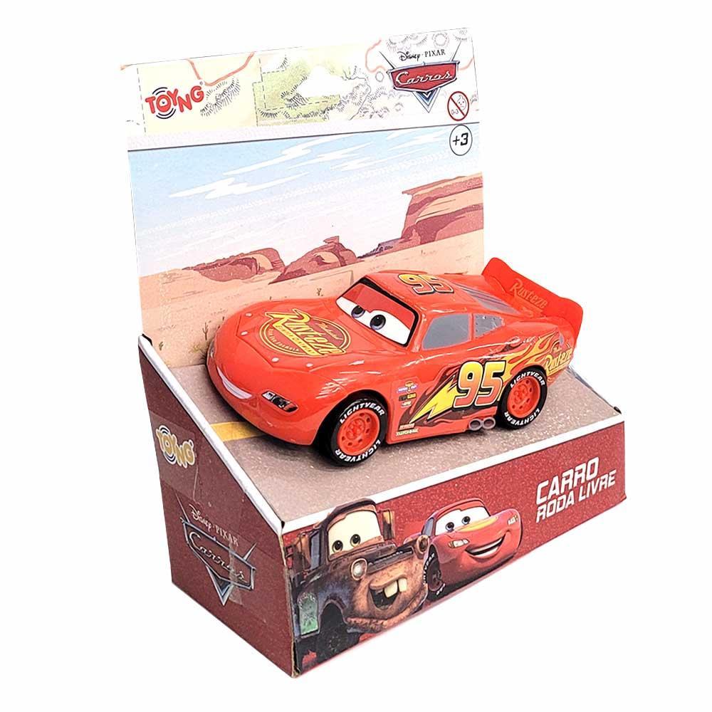 Carrinho de Brinquedo Filme Carros Pixar Disney Roda Livre A