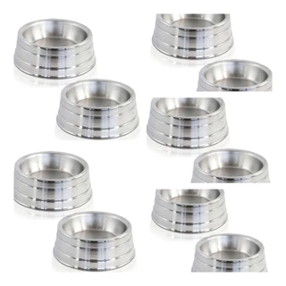 Comedouro Pesado Aluminio Grande 10 Un