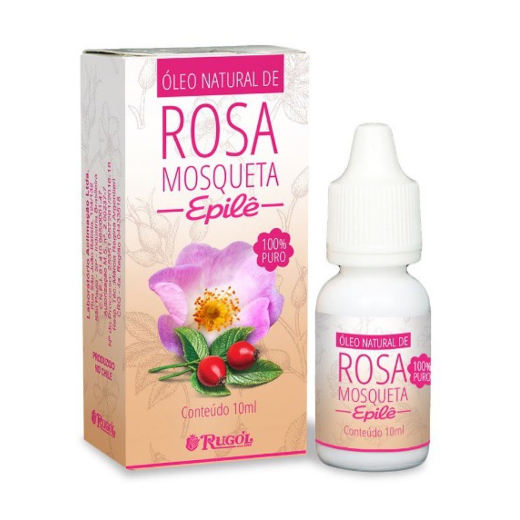 Óleo De Rosa Mosqueta Epilê 10ml - 100% Puro