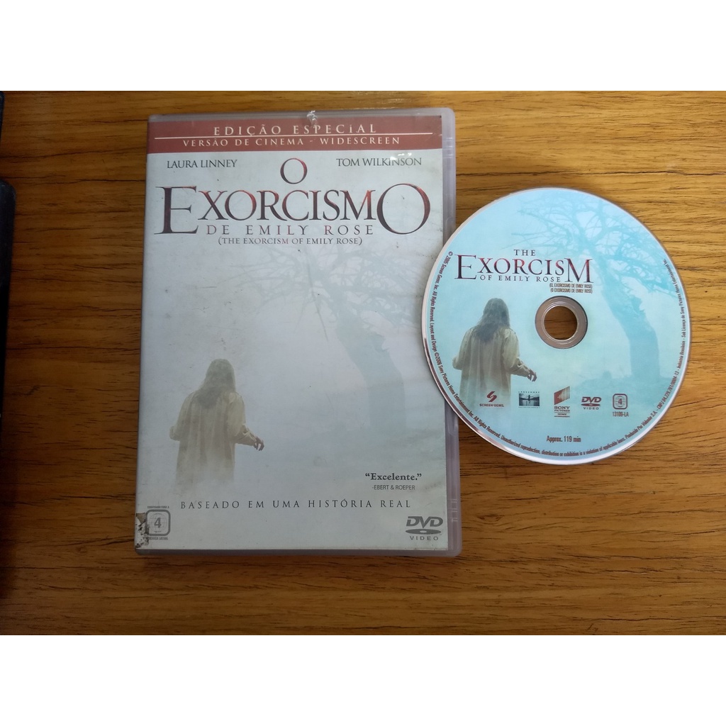 DVD O EXORCISMO DE EMILY ROSE - ORIGINAL | Shopee Brasil