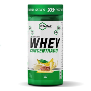 Suplemento em Pó Whey Protein Concentrado 100% 880g Vitamax