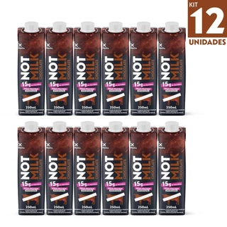 Kit 12x NotCo NotMilk High Protein 15g Chocolate 250ml