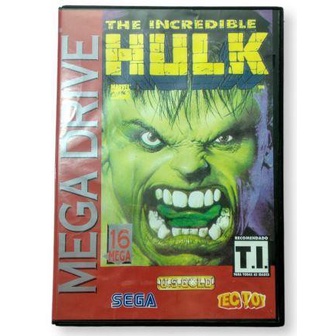 Jogo The Incredible Hulk Original - Mega Drive | Shopee Brasil