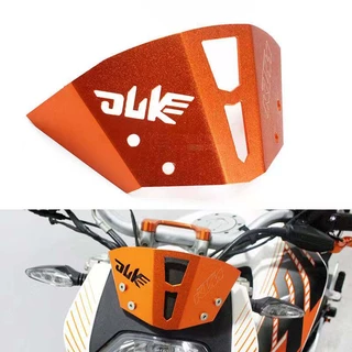 Para KTM DUKE 125 200 Durante Todo O Ano 390 DUKE390 2013-2016 CNC Alumínio Da Motocicleta Pára-Brisas Motocross Escudo Tela