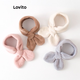 Lovito Lenços Básicos Lisos Casuais Para Mulheres LFA11717