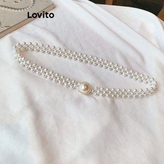 Lovito Cinto Elegante E Justo Para Mulheres LFA11759