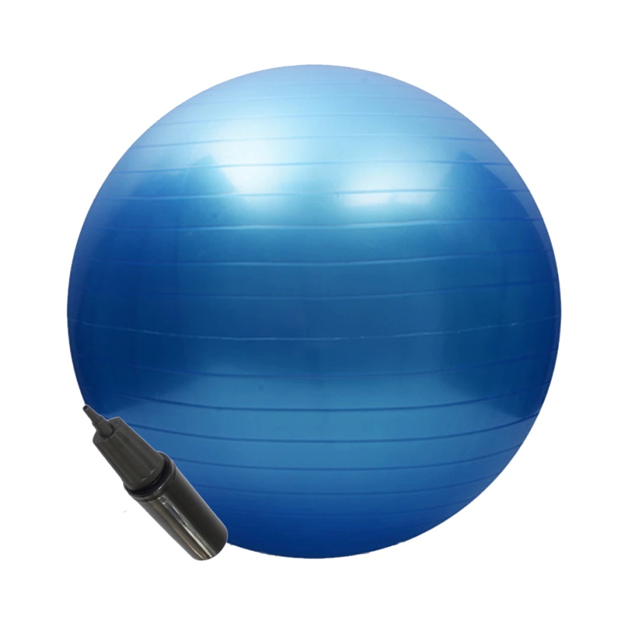 Bola Pilates Solo Suiça - 55cm + Bomba