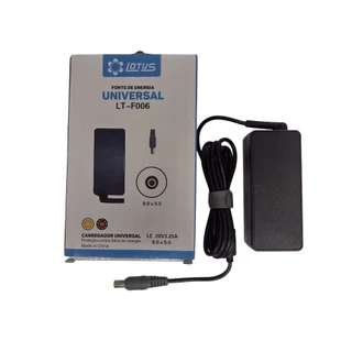 Fonte P/ Notebook 20V 3.25A Pino 8.0 x 5.5mm Lotus LT F006