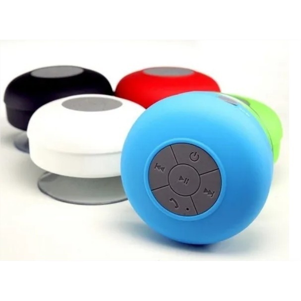 Mini Caixinha Som Bluetooth Prova Água Para Banho gruda na parede portatil