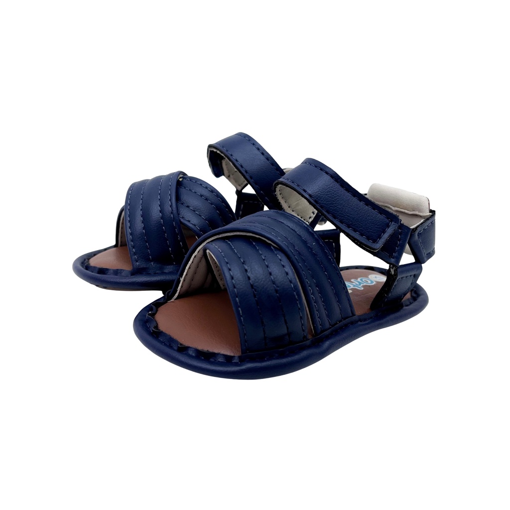 Sandália Infantil Azul Marinho Bebê Menino Ortofino Shopee