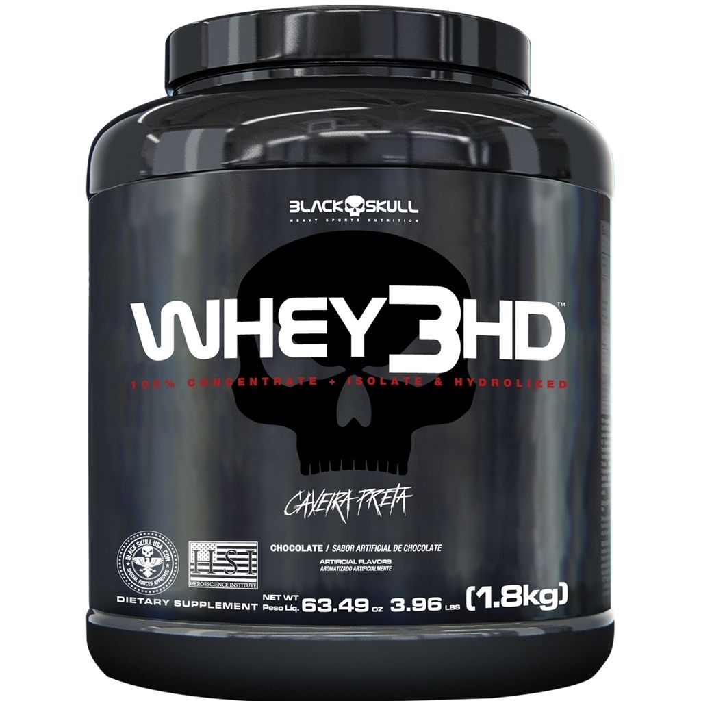 Whey 3hd Black Skull – 1,8kg (wpc, Wpi E Wph)