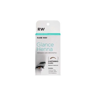 Henna para Sobrancelha Glance Castanho Claro 3,5g