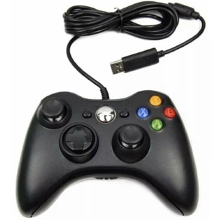 Controle De Xbox 360 Com Fio Para Video Game e PC/ Fat E Pc Joystick Jogo fang