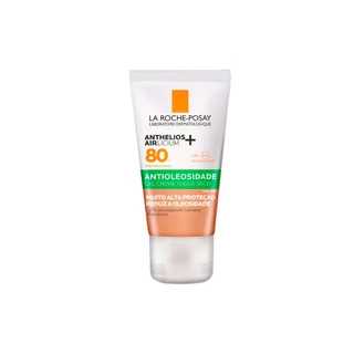 La Roche-Posay Anthelios Airlicium FPS80 3.0 Protetor Solar Facial Antioleosidade 40g em Oferta na Shopee