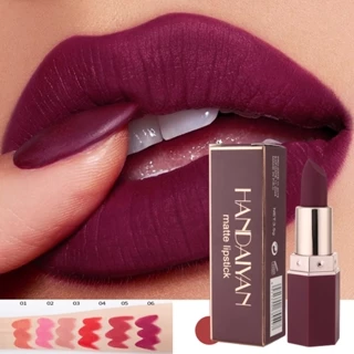 6 Cores Maquiagem Batom Mate À Prova D'água De Longa Duração Sexy Vermelho Rosa Veludo Nude Lipsticks Mulheres Cosméticos Halloween em Oferta na Shopee