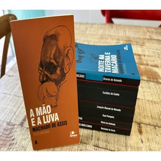 Coleção literatura brasileira clássicos de bolso - 7 livros usados autor -