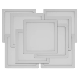 09 Paineis de LED 6500K Bivolt 18W Bivolt Sobrepor Plafon