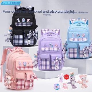 Mochila Para Crianças , Protetor Da Coluna Feminina , Arco De Grande Capacidade