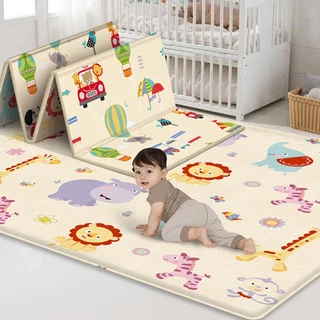 Non-toxic Foldable Baby Play Mat, Tapete Educacional No Berçário, Almofada De Escalada, Kids Rug, Jogos De Atividade Brinquedos, 180x100