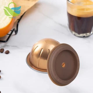 [Bagclub.br] Tampas Reutilizáveis Recarregáveis Tampa De Vidro De Vedação Portátil Para Xícara De Cápsula De Café Vertuo
