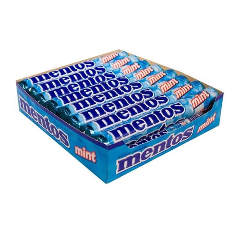 Drops Mentos Stick Menta C/ 16Un 600g | Shopee Brasil