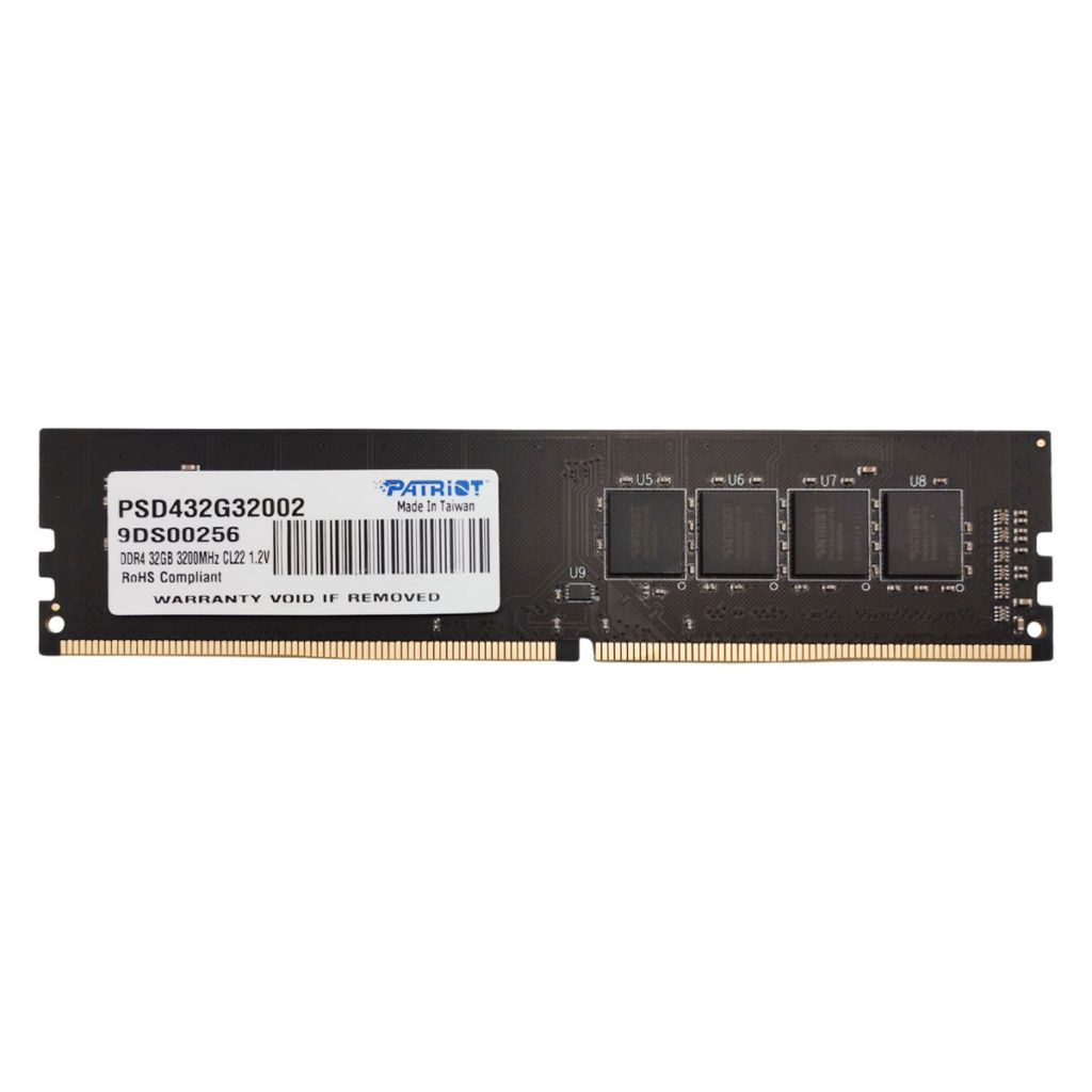 Memória 32GB Patriot Signature Line, DDR4, 3200MHz, CL22, 1.2V