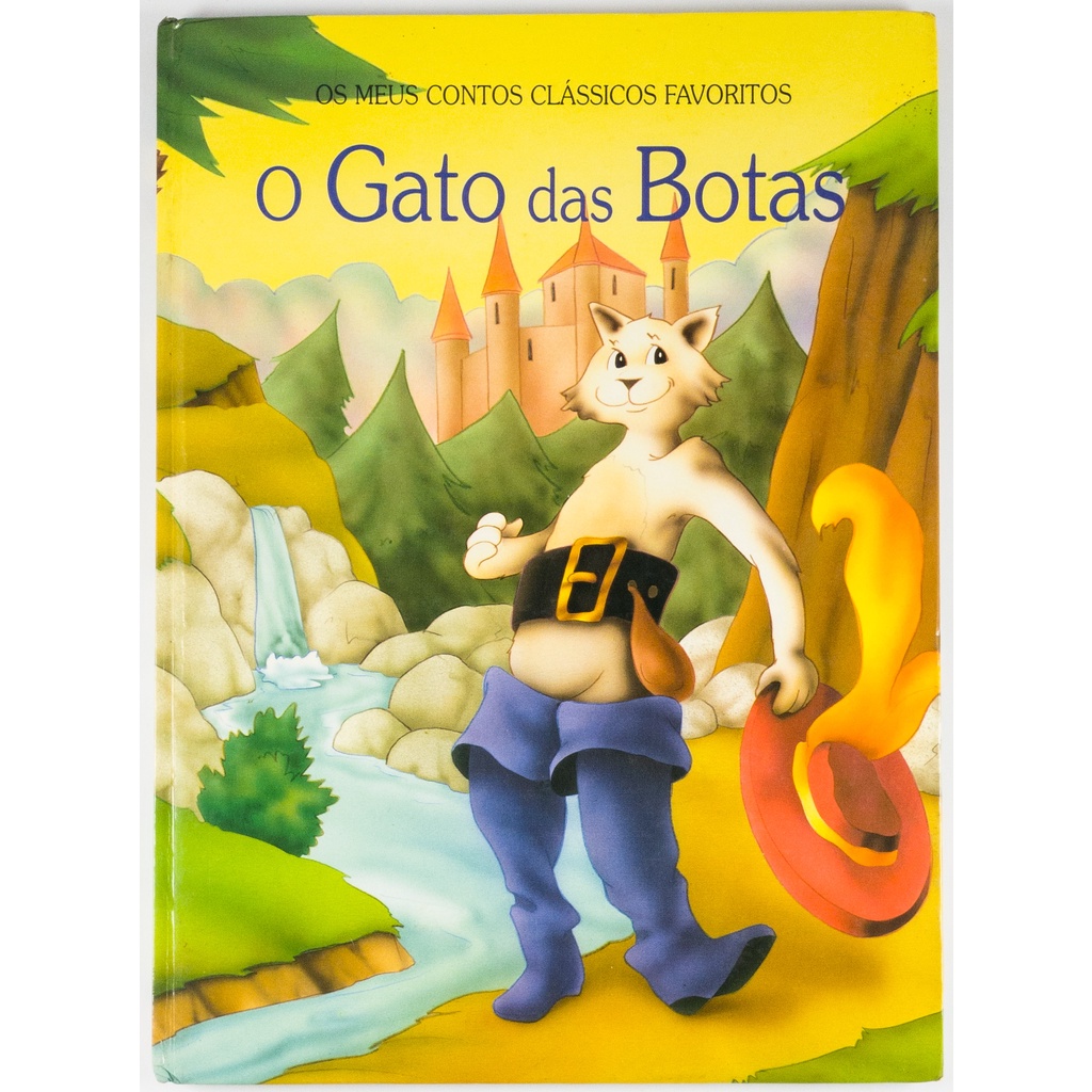 Livro O Gato de Botas Os Meus Contos Clássicos Favoritos | Shopee Brasil