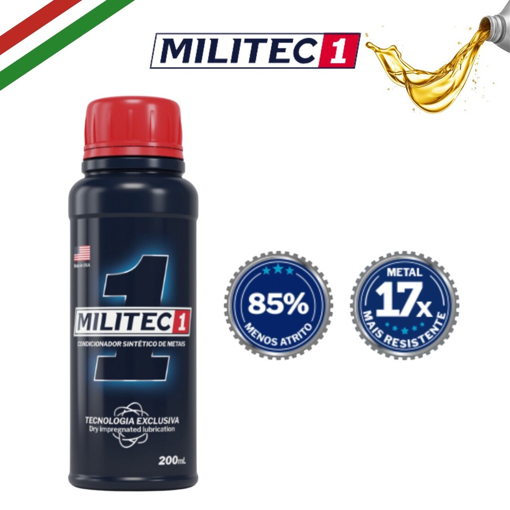 MILITEC 1 200ML CONDICIONADOR DE METAIS | Shopee Brasil