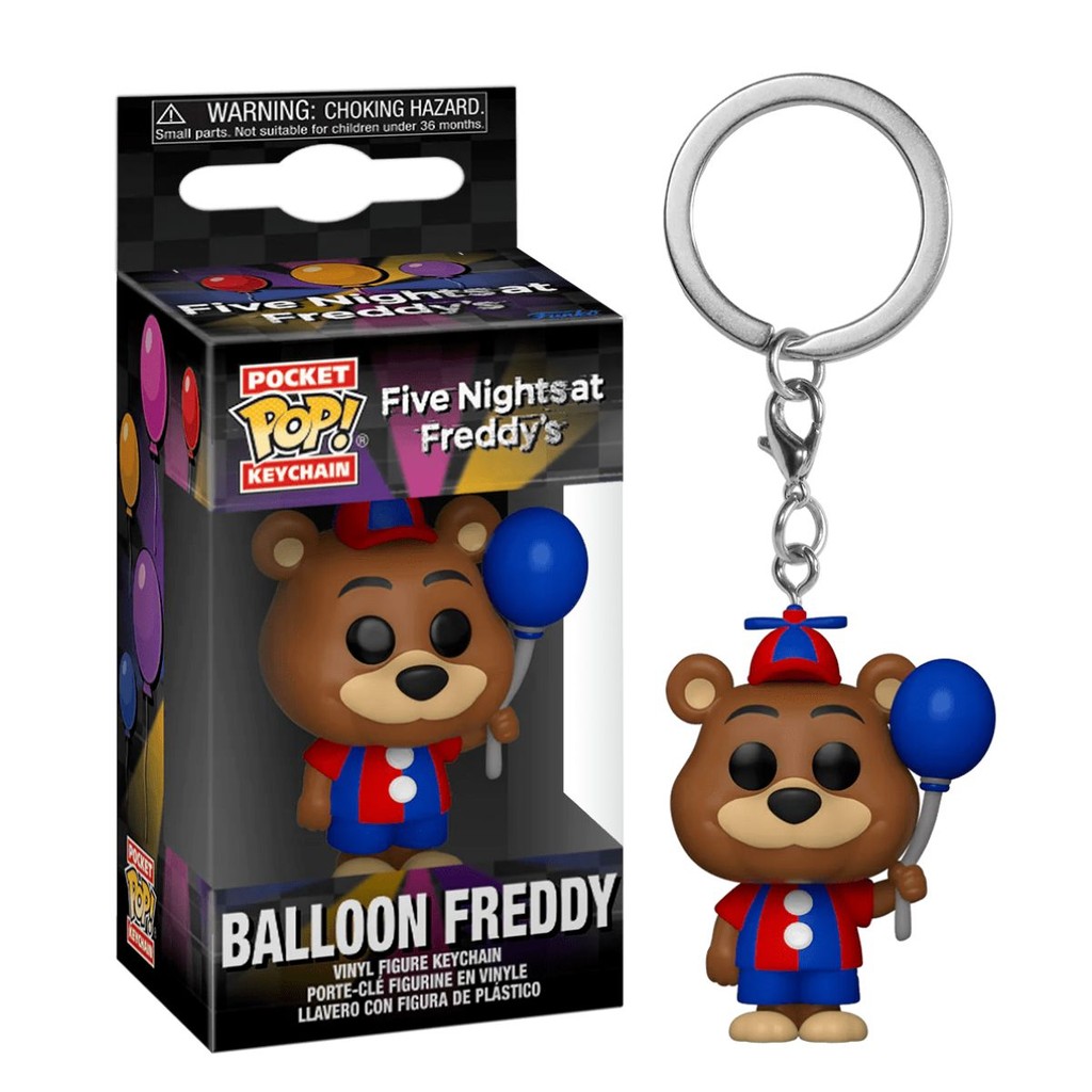 Chaveiro Balloon Freddy (Five Nights at Freddy's) | Shopee Brasil