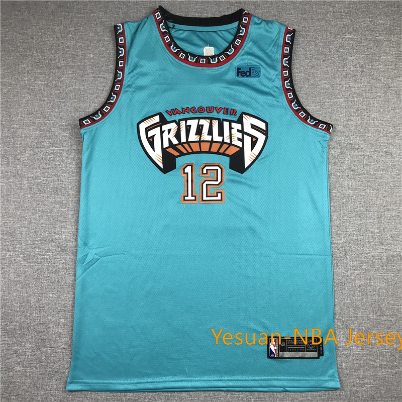 regata basquete Memphis Grizzlies 12 Ja Morant Camisa Nba 2023 Basquetebol