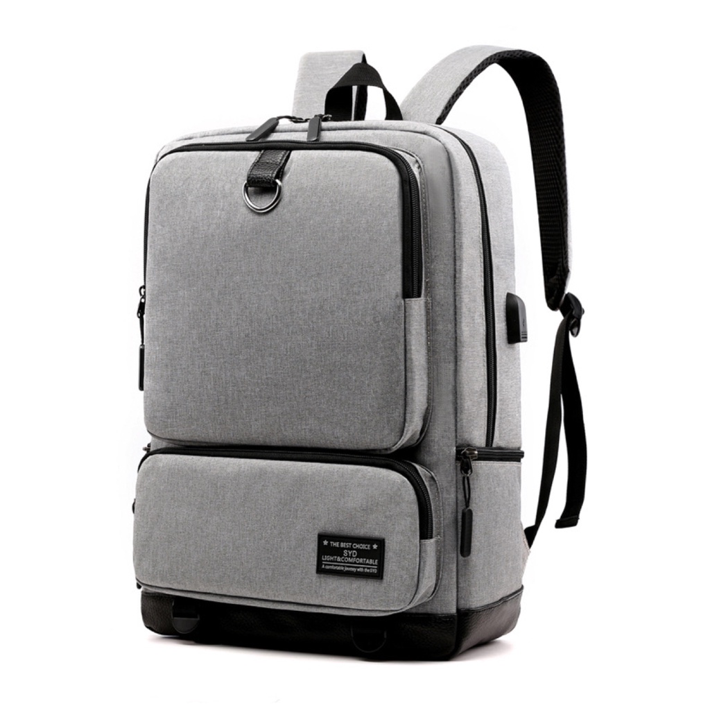 Mochila unissex casual cabe 15,6 notebook com USB