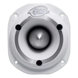 Super Tweeter Eros ETA 44 Trio 8 Ohms 300w RMS Eros Branco Profissional De Excelente Qualidade
