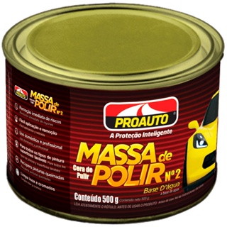 Massa de Polir N 2 Base Água 500g Proauto 1598