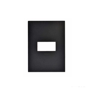 Placa 1 posto 4X2 Arteor grafite 592681 Pial